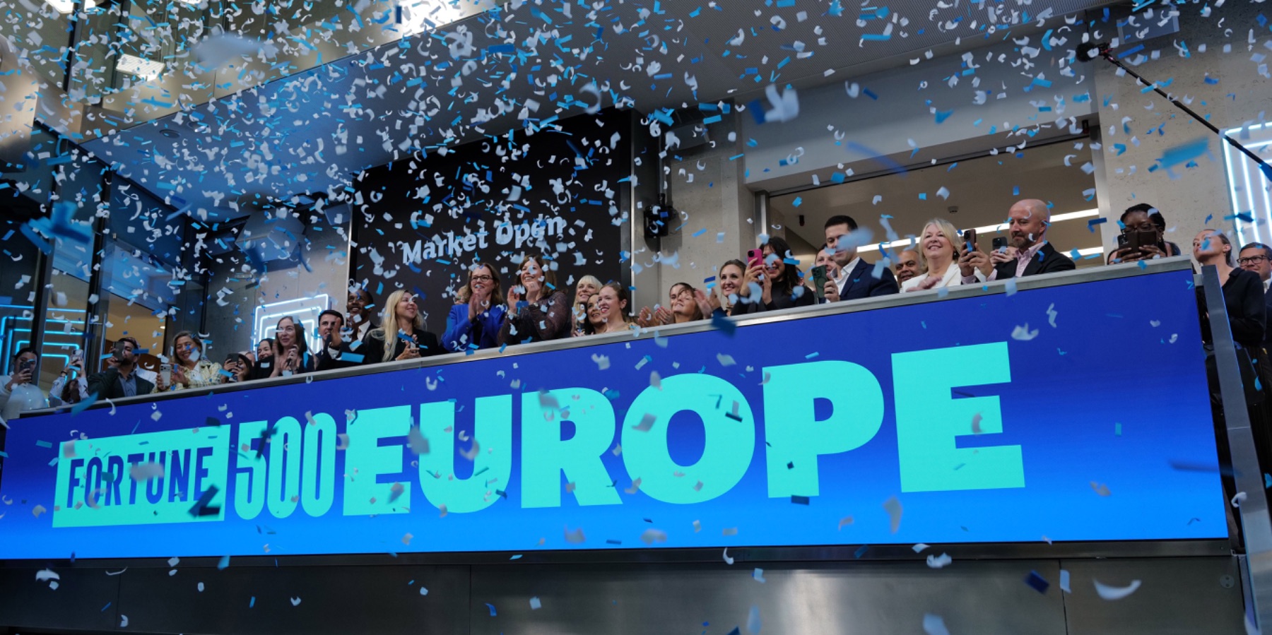 Fortune 500 Europe launch at the London Stock Exchange