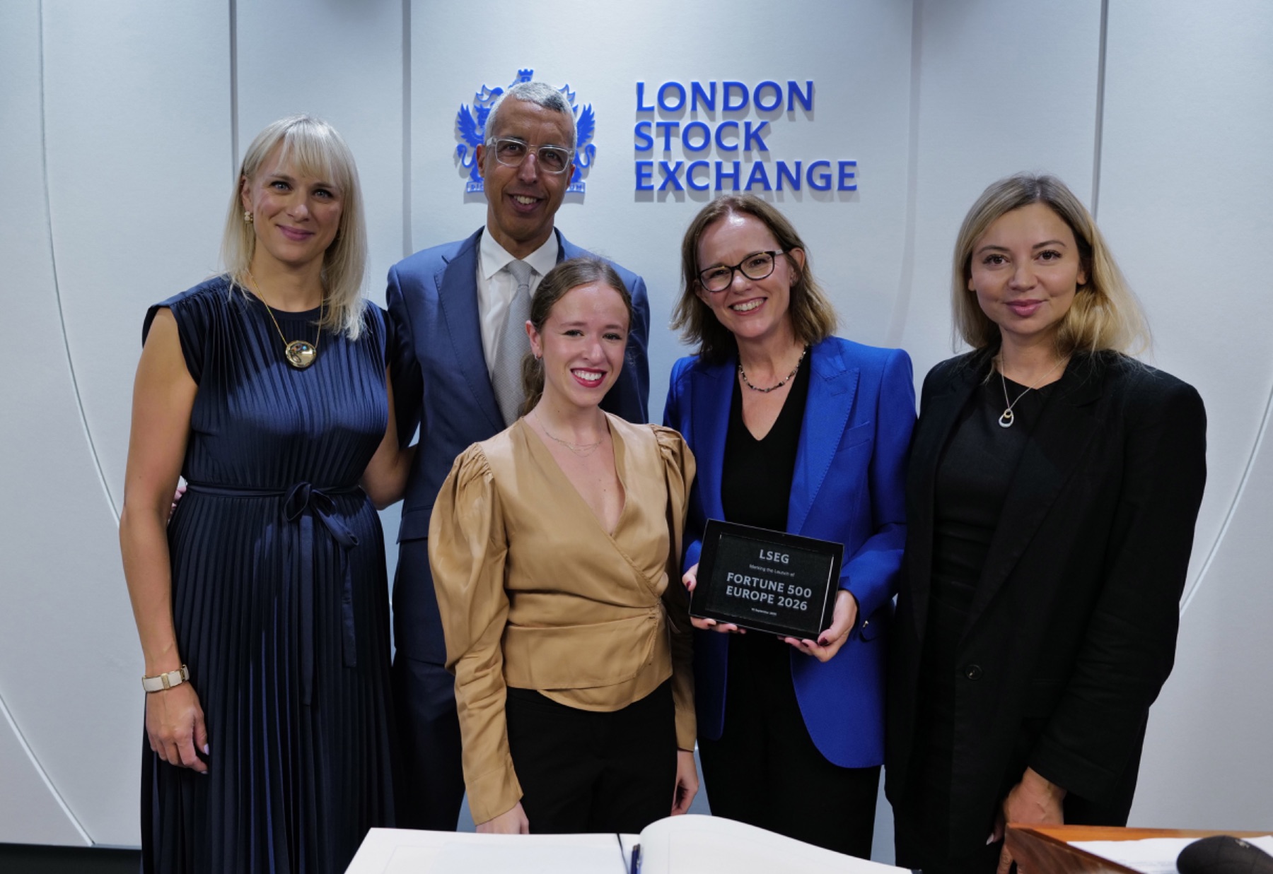 Fortune and LSEG leaders mark the launch