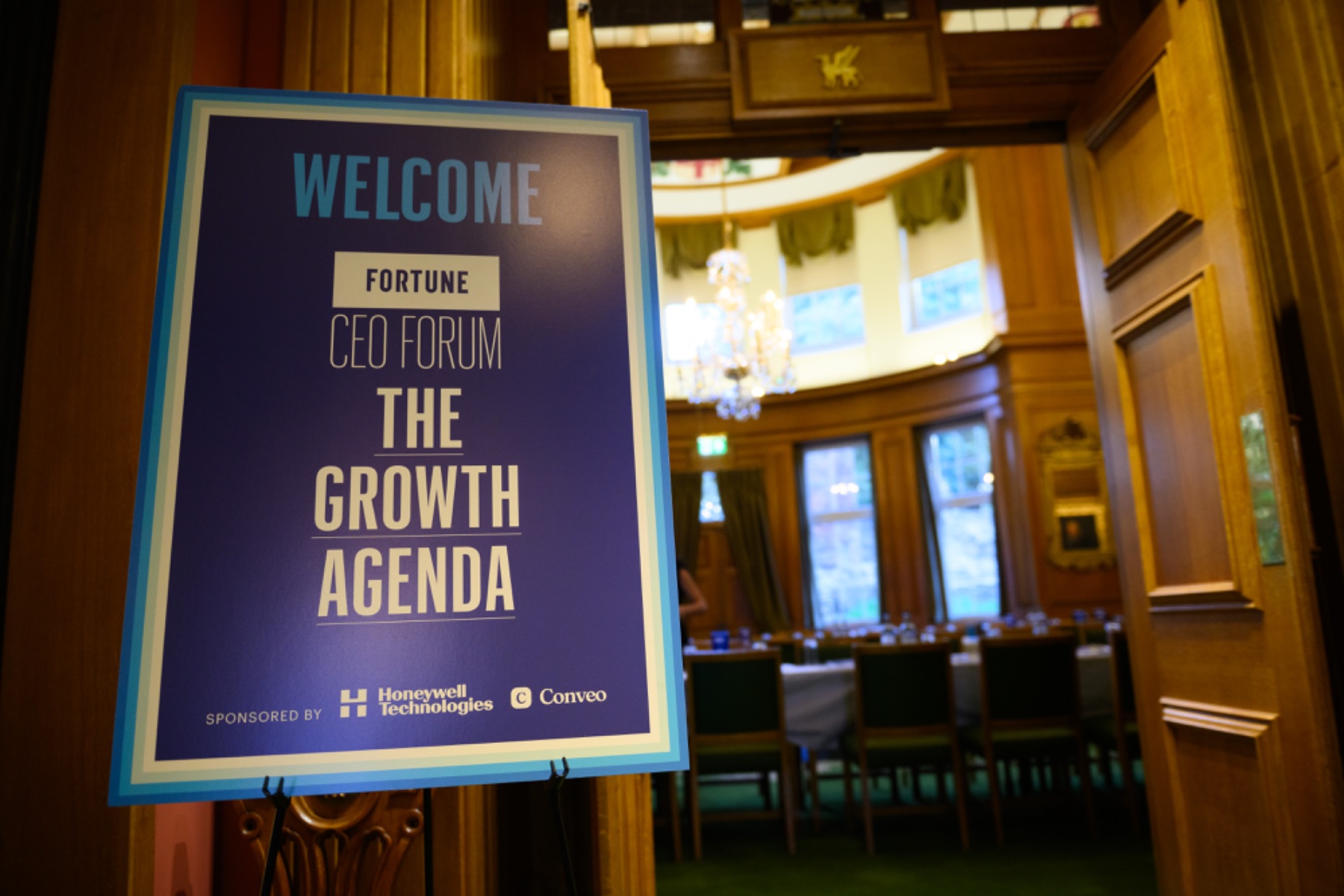 Welcome sign, The Growth Agenda